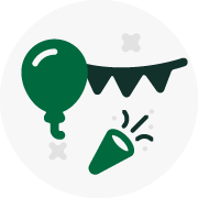 hosting an event icon